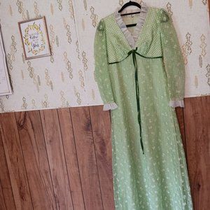 Vintage Montgomery Ward Formal Dress women's size 9